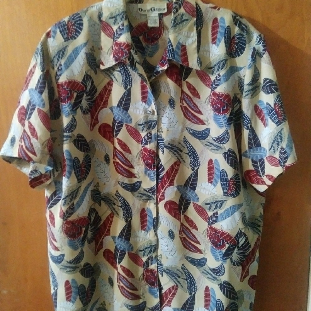 Dana Gibson Button Down NWOT